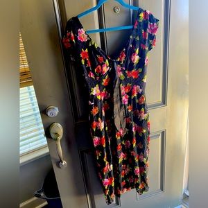 Betty Page XL Flower Dress BodyCon
